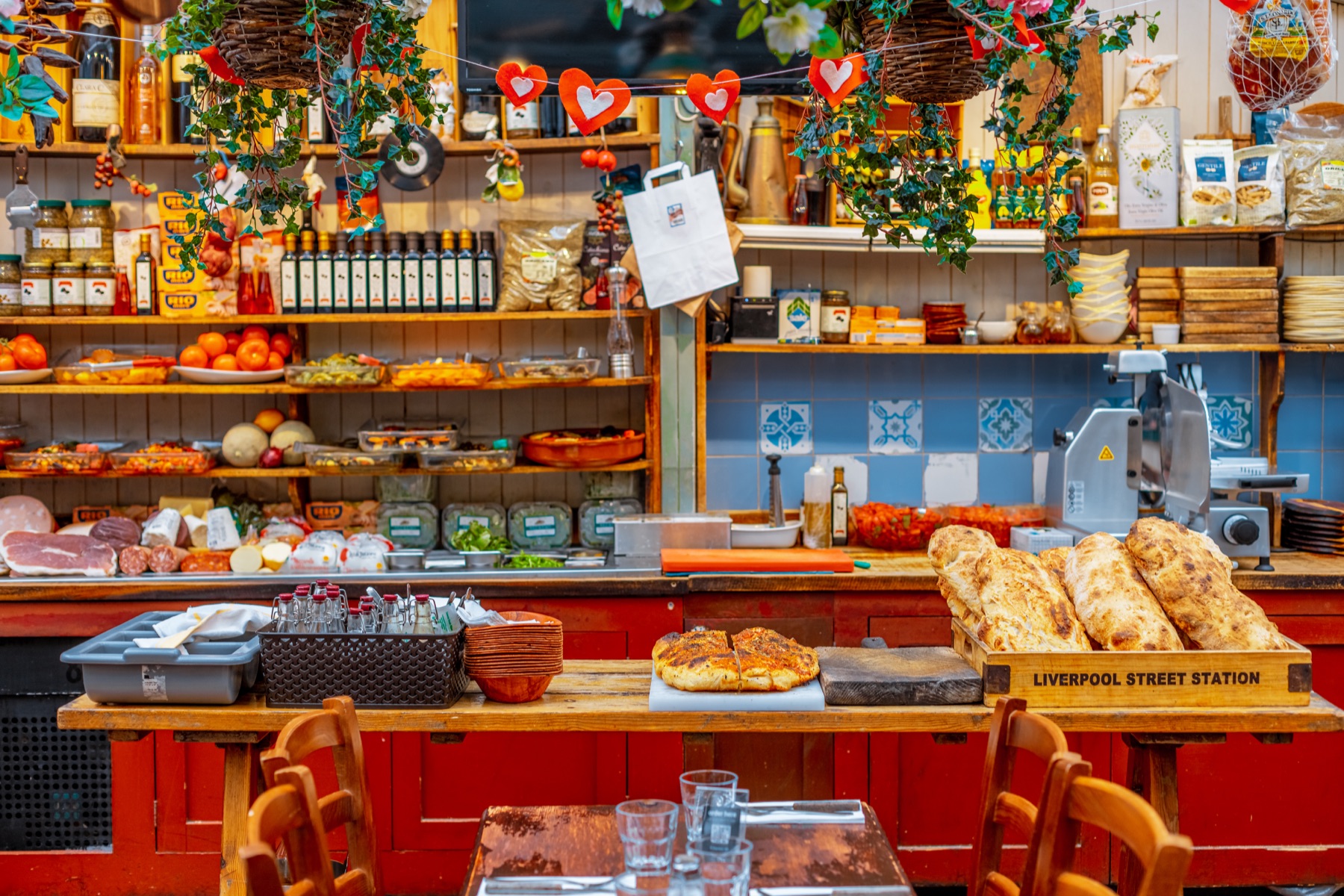 The Saporitalia deli counter